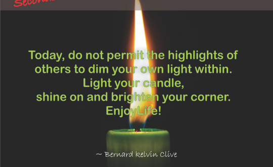 EnjoyLife Series #006 lighten candle