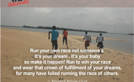 EnjoyLife Series #007 run your race