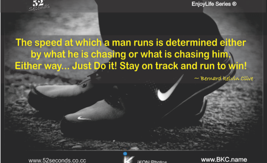 EnjoyLife Series #041 just do it