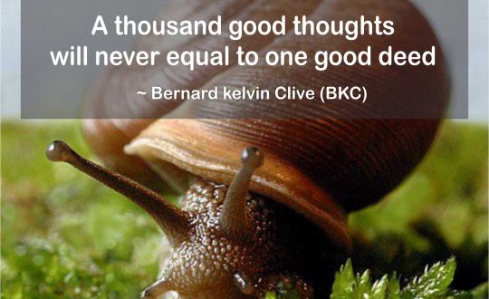 good deeds