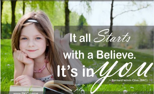 It's in you