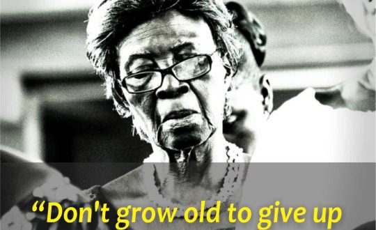 growing old