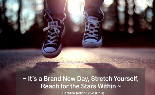 Stretch yourself