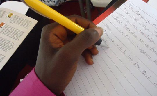 hand writing