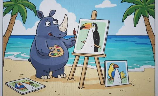 Rhino's horn effect image