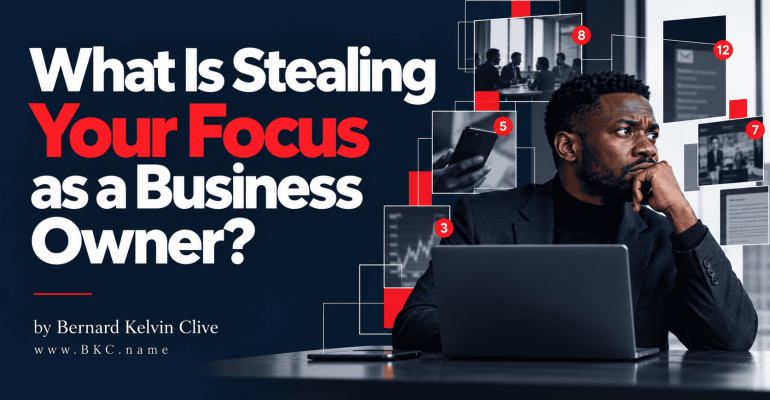 Business focus under distraction