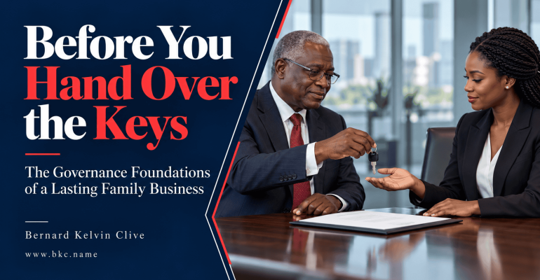Passing the keys, preserving the legacy