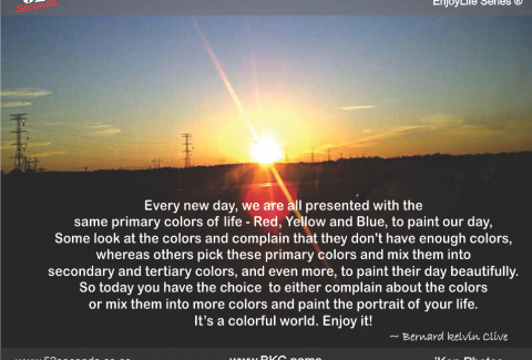 EnjoyLife Series #034 colors of life