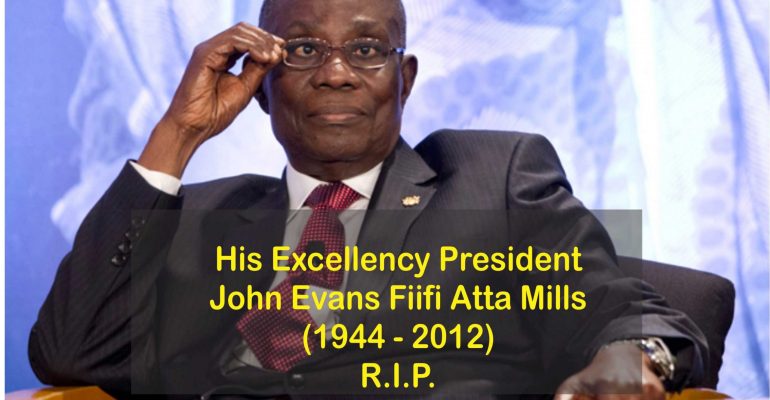Late  Ghana President John Evans Atta Mills