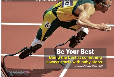 be your best