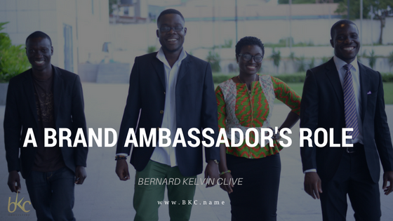brand ambassador's role