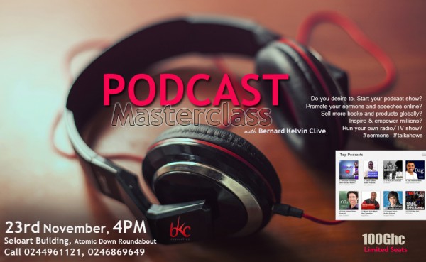 podcast masterclass november